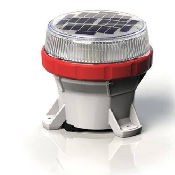 Solar Marine Lantern in Red